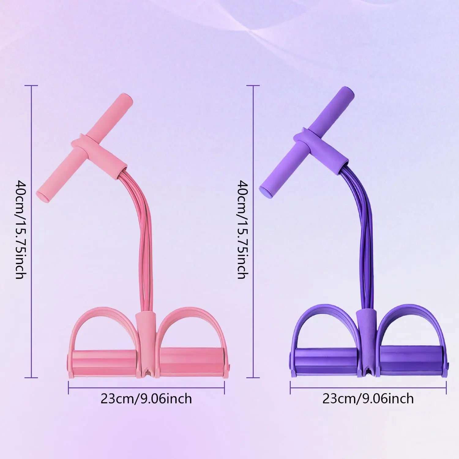 Fitness Resistance Band Foot Pedal Abdominal Exercise Auxiliary Thin Belly Leg Fitness Home Gym Equipment Women Six Rope Stretch